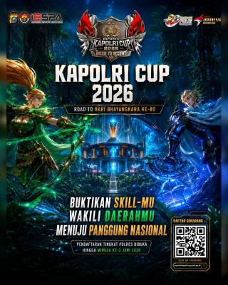 Kapolri Cup 2026 Resmi Dibuka, Jadi Ajang Talenta Esports Muda Menuju Panggung Nasional
